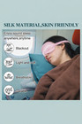 3 Pack Silk Satin  Sleep Eye Mask  Stretchable  Elastic Strap Smooth Soft  pink