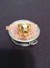  Vtg Rare 2002 Estee Lauder Puppy In A Tub Dog Cream Perfume Solid Compact 