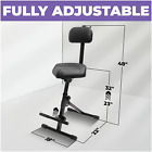 Professional Adjustable Guitar Piano Stool   musician Chair Drum Seat W  Backrest