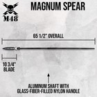 M48 Magnum Spear   65 1 2  Overall   10 3 4  Steel Blade   Vortec Sheath