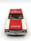 Vtg 1960 s Taiyo Japan Tin Friction Coca-cola Coke Refresh With Zest Ford Car