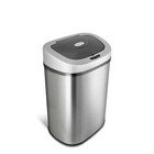 Motion Sensor Touchless 21 1 Gal Kitchen Garbage Can Stainless Steel Trash Can