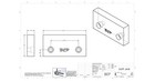 6 X 3 X 1  Aluminum Machinable Soft Jaws For 6  Kurt Vises  set Of 2 Jaws 
