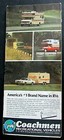 Vintage 1970 s Amoco Oil Company Road Highway Map Nevada Utah Coachmen Free S h