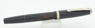 Parker Duofold Vacumatic Ingenue Black   Gold Fountain Pen - 14kt F Nib - 1943