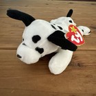 Ty Beanie Baby - Dotty The Dalmatian Dog  8 5 Inch  New Mwmts Stuffed Animal Toy