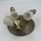 Mcm Retro Atomic Flush Mount Light Vintage Ceiling Glass Light Architectural