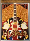 2015 Def Leppard Tour Grand Palace Silk Screen Poster Sexy Girl Psychedelic