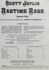 Scott Joplin Ragtime Rage  7 Piano Transcriptions  Book 1  Schaum  1974 Original