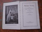 Machine Sewing Singer Hc Book 1925 Edition Antique Collectors Home Economics