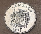 1991 Jamaica 1 Cent Fao Unc 