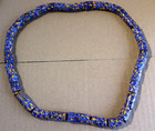 5 Antique Vintage African Trade Beads Venetian Glass Millefiori Beaded Necklace