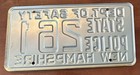 New Hampshire License Plate State Police
