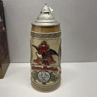 Anheuser-busch Budweiser Lidded Stein Limited Edition  a   Series W  Box 12314