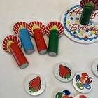 Melissa   Doug Wooden Birthday Cake Play Food 33 Replacement Pieces