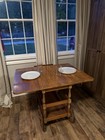 Vintage Bar tea Cart Great Piece For Hosting And Styling 