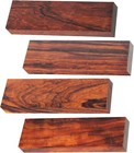 Iecap Llc 4 Pieces Natural Ironwood Knife Scales-diy Craft-4 72 X 1 57 X 0 39 In