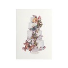 Niquea d   Butterfly Cake Wedding Card
