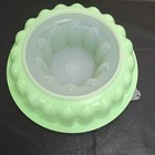Vintage 3 Piece Tupperware Jello Mold Ice Ring 9-inch Mint Green 1201 1202 1203