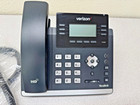 Yealink Verizon T42u Gigabit Ip Phone Poe Black Excellent Condition New Cords