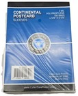  300  Csp Continental Size Postcard Sleeves Archival Quality For Larger Cards