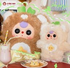 New Baby Three 1000     400  Pvc Plush Individual Pink Blind Box Figure Model