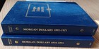 Morgan Dollars 1878-1921 Whitman Classic Coin Albums No  9128   9129  Vols 1   2