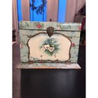 Antique Victorian Celluloid Vanity Dresser Set In Original Box     Patent 1892