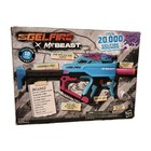 Nerf Pro Gelfire X Mr Beast Limited Edition Blaster 20k Gel Rounds W  Eyewear 