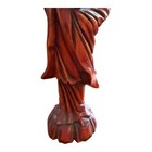 Carved Hard Wood Asian Figurine Vintage Oriental Chinese 6   