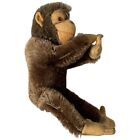 Vintage 1950s Steiff Germany Jocko Monkey Brown Mohair 6  Lacks Ids Adorable