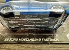 Chase Hot Wheels Silver Series Blue 65 Ford Mustang 2 2 Fastback Metal Base New
