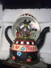Extremely Rare Mickey Mouse Snow Globe  Only 500 Made  Tea For Three