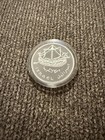 1985 Israel 1 Sheqel Coin  - Ship Of Oniyahu - Silver  Pristine Condition