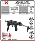 Umarex Tac  177 Cal Air Pistol Carbine W  Red Dot Optic  Bb Jug   Co2  2244824 