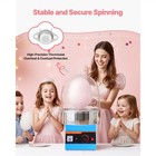 Electric Cotton Candy Machine  1000w Commercial Floss Maker With Cover