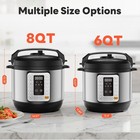 6qt 8qt 14-in-1 Electric Pressure Cooker multi Stainless Steel Pressure Cooker
