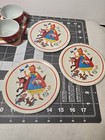 Ohio Art Tin  Little Red Ridinghood  Tea Set Of 12 Vintage 1960s 
