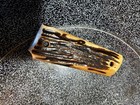 1911 Grips Pistol Grips Full Size 38   45 Commander Natural Genuine Zebra Bone