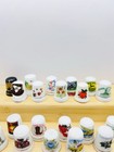 Lot Of 40 Porcelain Ceramic Metal Souvenir Collectible Thimbles Thimble Set