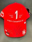 Sebastian Vettel Signed Red 1 2011 World Champion Red Bull Cap With Coa
