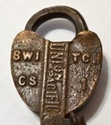 Union Pacific Adlake Lock 8w1 Cs 1 Tch-railroad 
