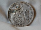 1891 Silver Un Sol From Peru