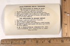 Vintage 1960s Go Cleveland Browns Logo Water Slide Decal Sticker Nfl Football