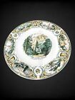 Vintage Salem China Yosemite Falls Souvenir Plate 10 75  California Golden State