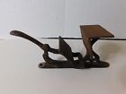 Vintage Antique Cast Iron Business Calling Card Printing Press Printers Tool
