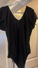 Retro Chic By Torrid Black Ruched Stretch Opaque Solid Bathing Suit Plus 3