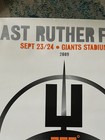 U2 360 Tour 2009 Giant Stadium Concert Poster East Rutherford New Jersey  Vg Con