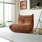 Sofa Lazy Chair Reading Chair Comfy Sigle Sofa Bean Bag Chair  Ergonomic Brown