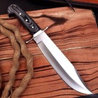 Poshland Reg-109 15  Handmade D2 Steel Bowie Knife Engineered Wood Handle
